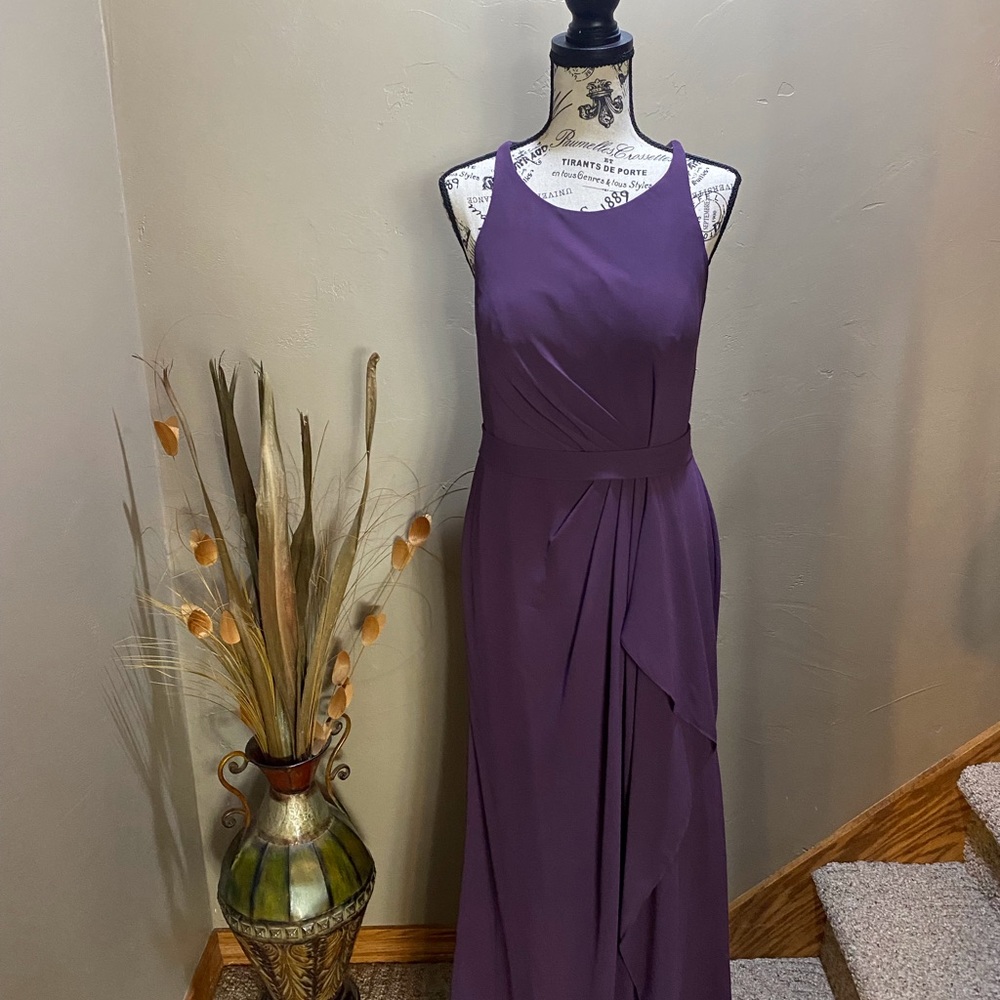 Plum Azazie dress